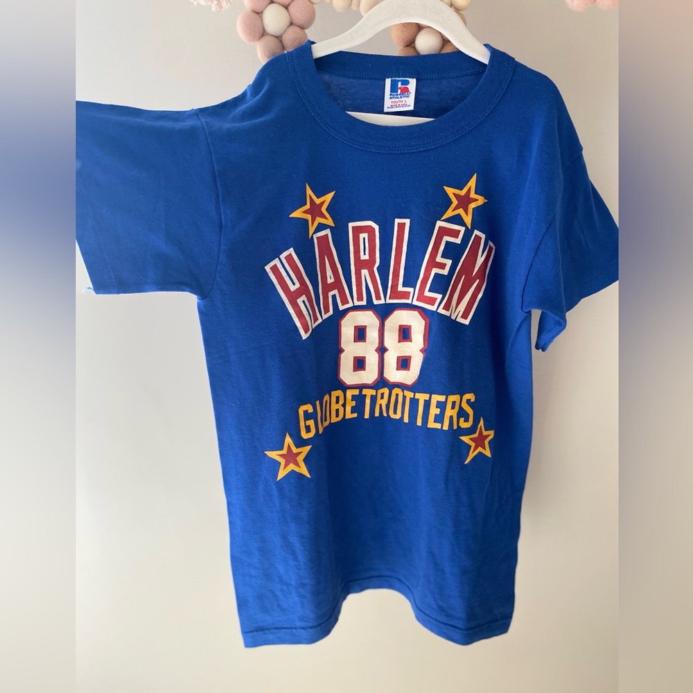 Vintage Harlem globetrotters tshirt youth large